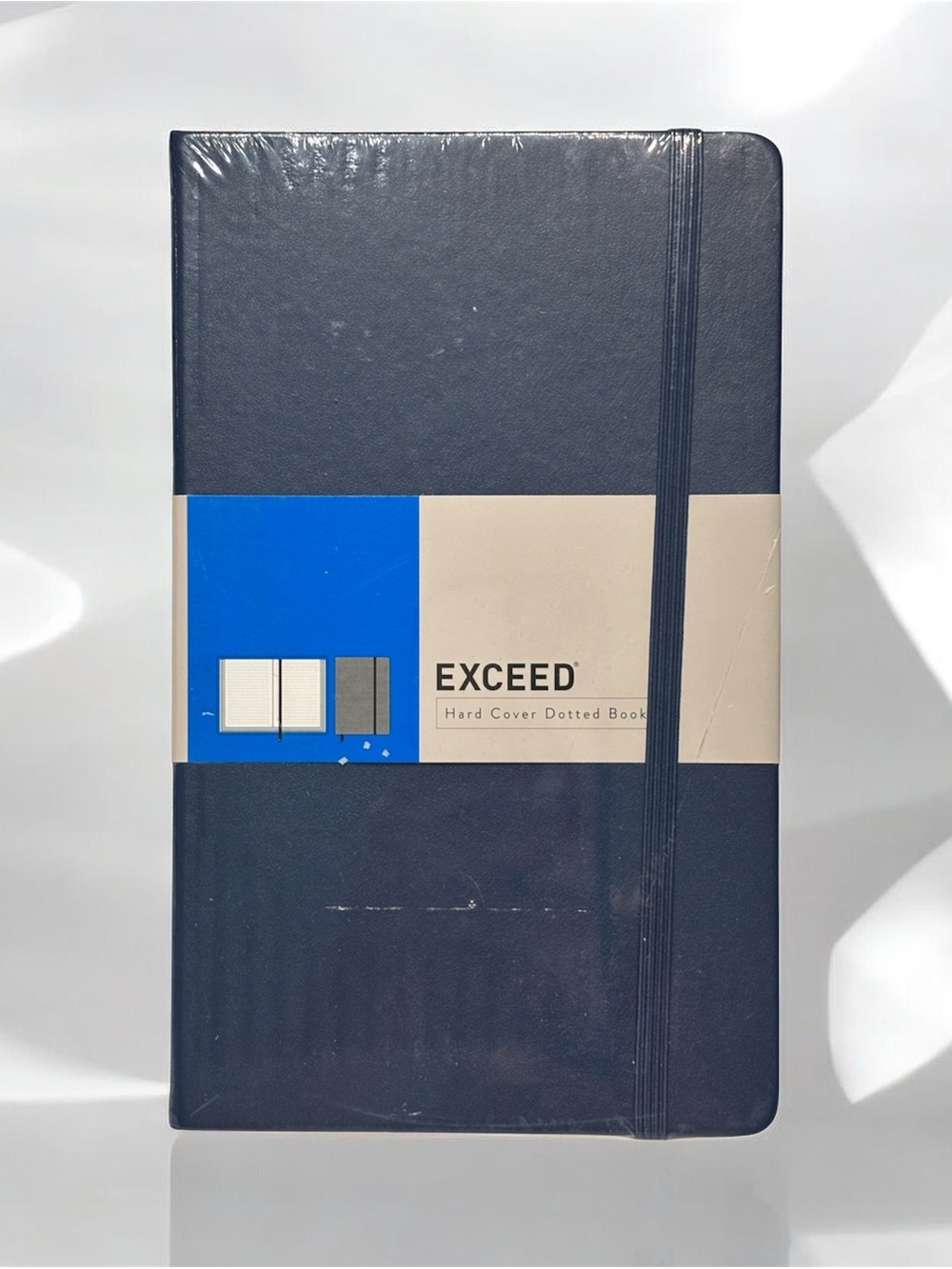 Exceed Blue Hard Cover Dotted Notebook Journal